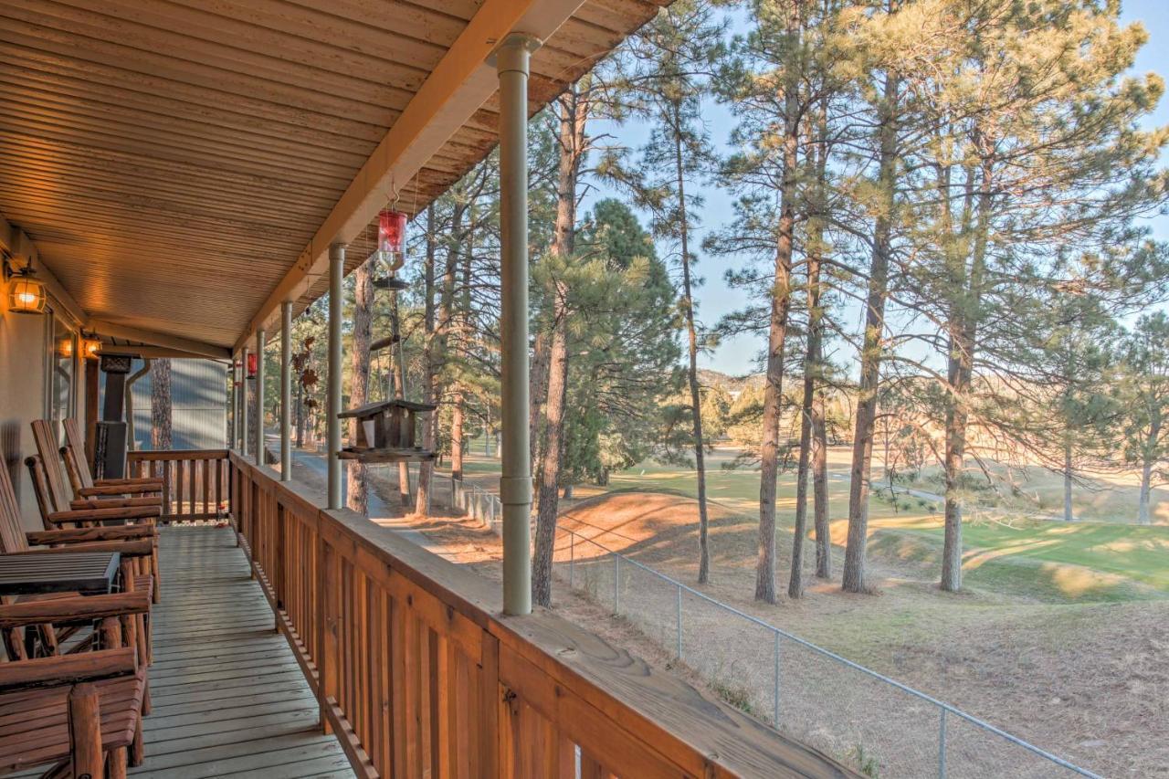 Вилла Ruidoso Lil Mountain Getaway With Golf Course View Экстерьер фото